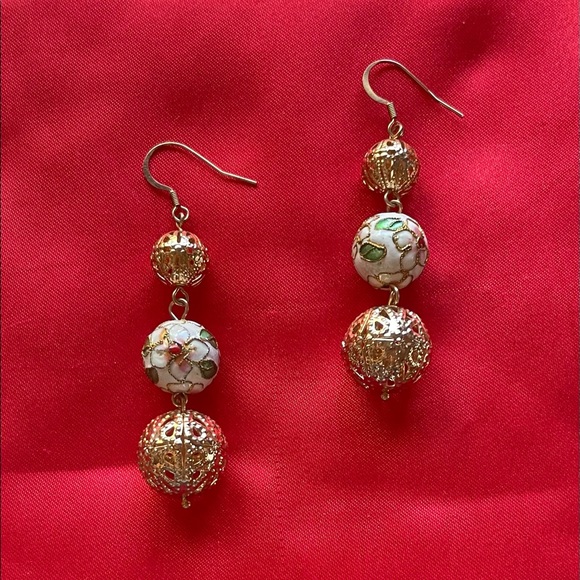 Jewelry New Gold Tone Ball Drop Earrings Poshmark